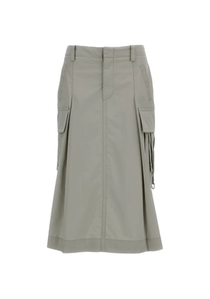 Durazzi Milano cargo-pocket skirt - Neutrals
