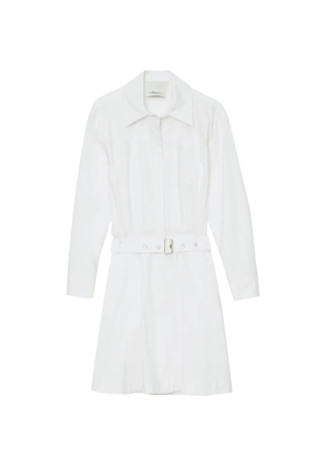 3.1 Phillip Lim belted shirt mini dress - White
