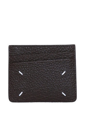 Maison Margiela four stitches cardholder - Brown