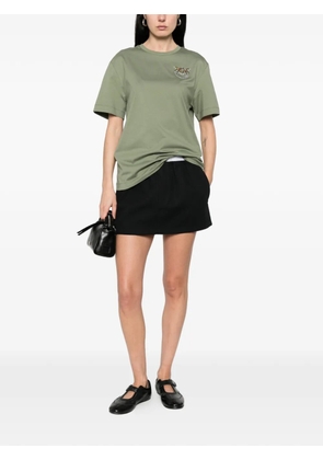 PINKO embroidered T-shirt - Green