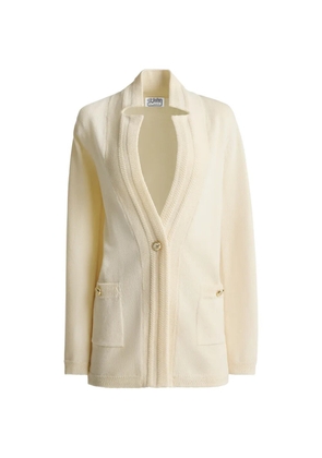 St. John legacy crepe knit jacket - Neutrals