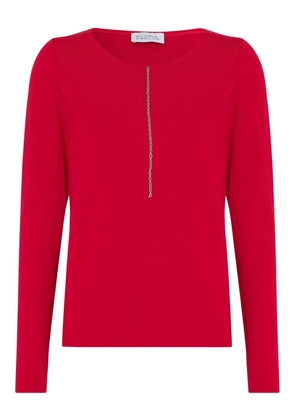 Gloria Coelho chain-detail top - Red