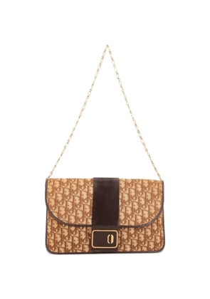 Christian Dior Pre-Owned Oblique chain shoulder bag - Neutrals