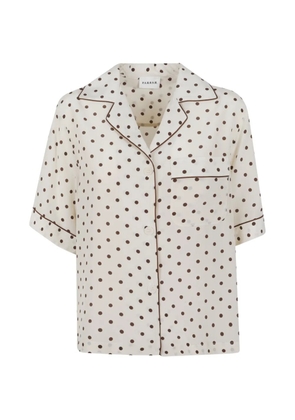 P.A.R.O.S.H. polka-dot shirt - Neutrals