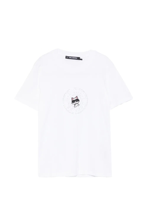 Karl Lagerfeld Ikon Circle T-shirt - White