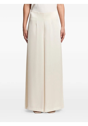 Peserico satin crepon trousers - White