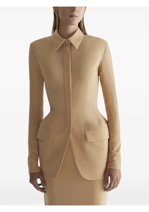 Mugler Hourglass jacket - Neutrals