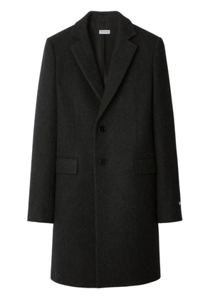 Burberry wool tailored coat - Black