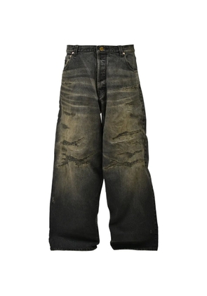 KAMIYA distressed-effect jeans - Grey