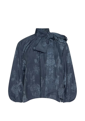 L'Agence Rhett floral blouse - Blue