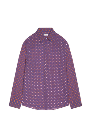 DRIES VAN NOTEN buttoned shirt - Purple