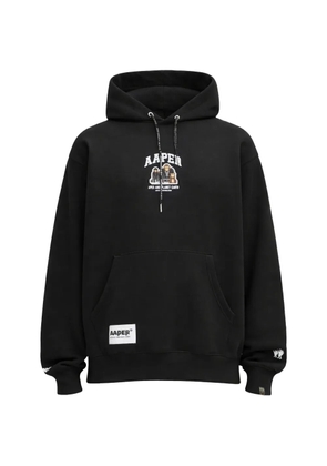 AAPE BY *A BATHING APE® aaper drawstring hoodie - Black