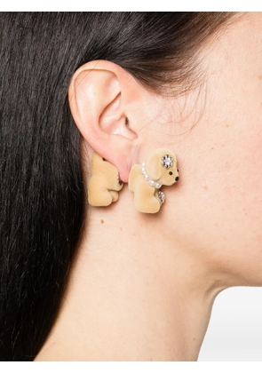 YVMIN Split Puppy earrings - Silver