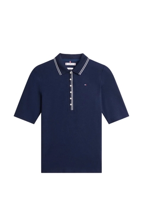 Tommy Hilfiger button-placket polo top - Blue