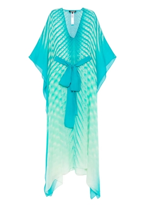 Roberto Cavalli printed maxi dress - Blue