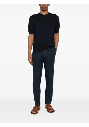 04651 / A TRIP IN A BAG knitted t-shirt - Blue