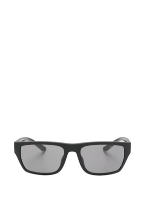 Emporio Armani rectangle frame sunglasses - Black