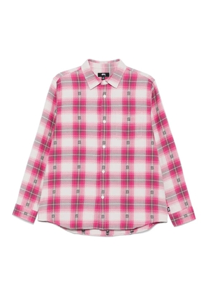 Stüssy plaid shirt - Pink