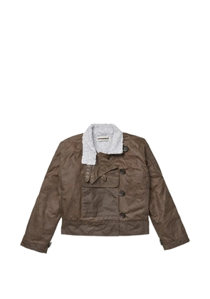 Kerne.Milk Pilot jacket - Brown