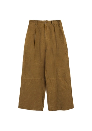 YMC Drop Out trousers - Brown