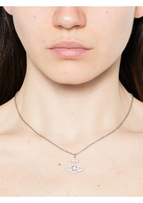 Vivienne Westwood Olympia orb-pendant necklace - Silver