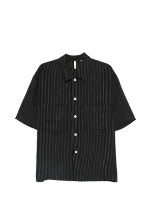 Sunflower Adam striped shirt - Black