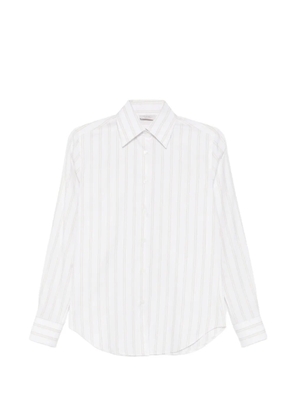 Mazzarelli striped shirt - White