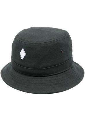 COUNTY OF MILAN logo-patch bucket hat - Black