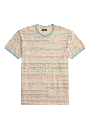 Ralph Lauren RRL geometric-pattern T-shirt - Neutrals