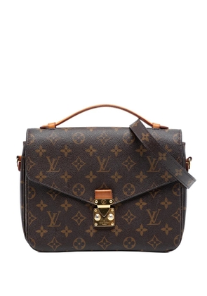 Louis Vuitton Pre-Owned 2016 Monogram Pochette Metis satchel - Brown
