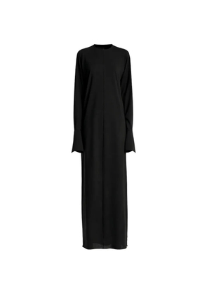 DARKPARK black long cotton dress