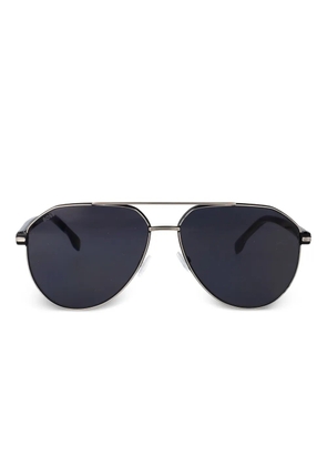 BOSS round-frame sunglasses - Black