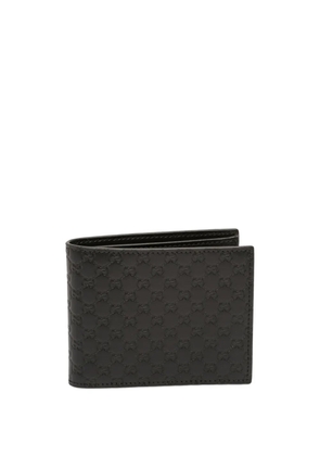 Gucci Pre-Owned 2016-2025 Microguccissima Bifold Wallet small wallets - Black