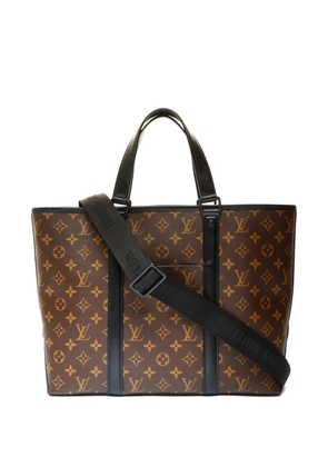 Louis Vuitton Pre-Owned PM Weekend Monogram-Macassar tote bag - Brown