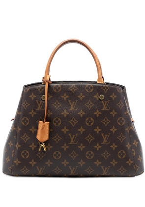 Louis Vuitton Pre-Owned 2014 Monogram Montaigne MM satchel - Brown
