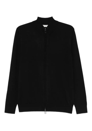 DIKTAT zip-fastening cardigan - Black