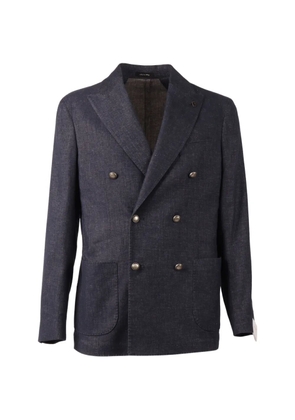 Brera double-breasted jacket - Blue
