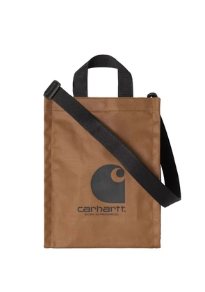 Carhartt WIP logo canvas tote bag - Neutrals