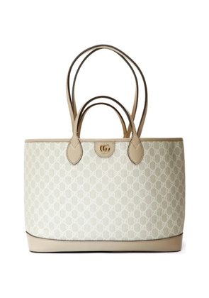 Gucci Pre-Owned 2015-2020s Ophidia GG-supreme-pattern tote bag - Neutrals