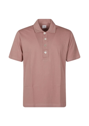 Eleventy buttoned polo shirt - Pink