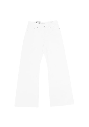 Levi's loose boot trousers - White