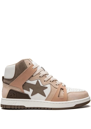 A BATHING APE® Bape STA93 Hi M2 'Brown' sneakers - Neutrals