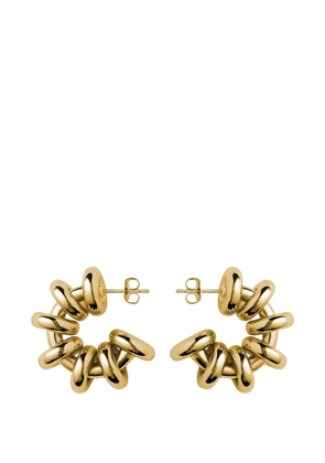 éliou Biblo hoop-design earrings - Gold