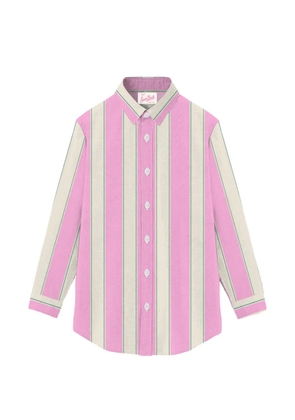 MC2 Saint Barth striped buttoned shirt - Pink