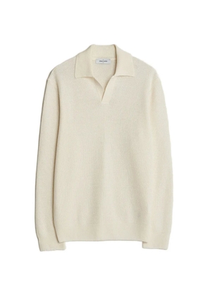 Gran Sasso open collar knitwear - Neutrals