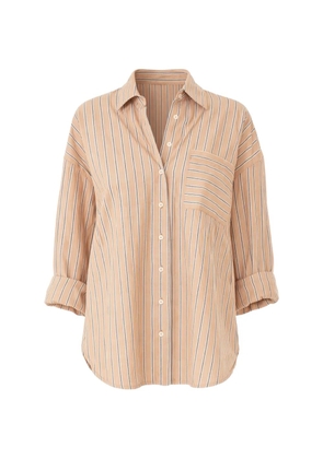 Xirena striped chest-pocket shirt - Neutrals