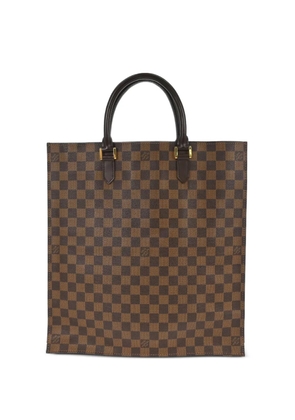 Louis Vuitton Pre-Owned 2005 Sac Plat Damier-pattern tote bag - Brown
