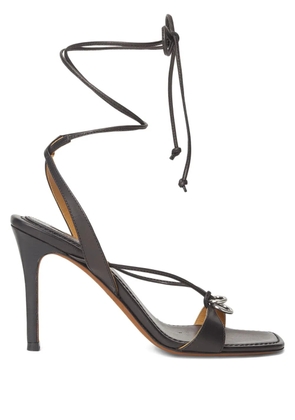 Polo Ralph Lauren ring-detailed sandals - Black