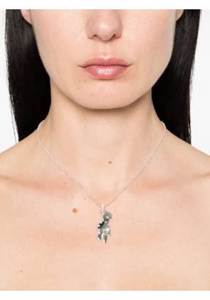 YVMIN bear-pendant necklace - Silver