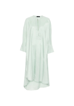 Fabiana Filippi zip-up dress - Green